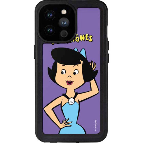 The Flinstones Betty Rubble iPhone 14 Pro Max Waterproof Case