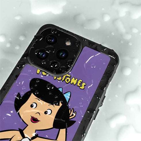 The Flinstones Betty Rubble iPhone 14 Pro Max Waterproof Case