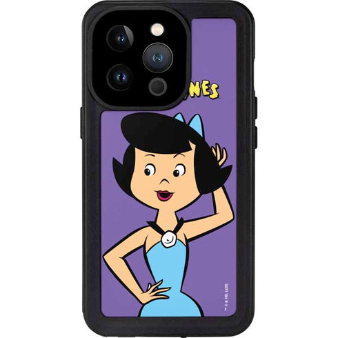 The Flinstones Betty Rubble iPhone 14 Pro Waterproof Case