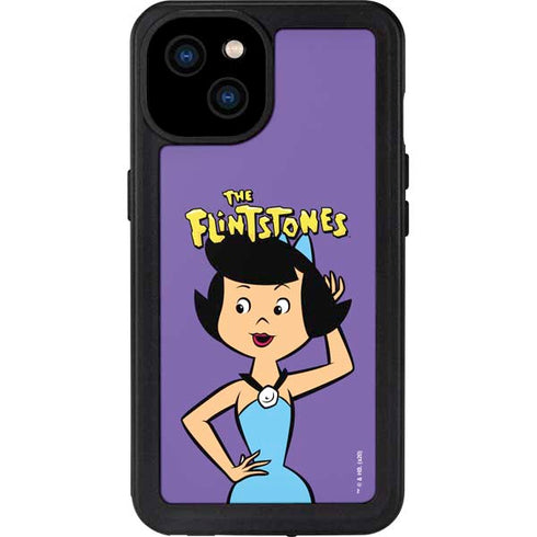 The Flinstones Betty Rubble iPhone 15 Plus Waterproof Case