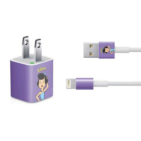 The Flinstones Betty Rubble iPhone Charger (5W USB) Skin
