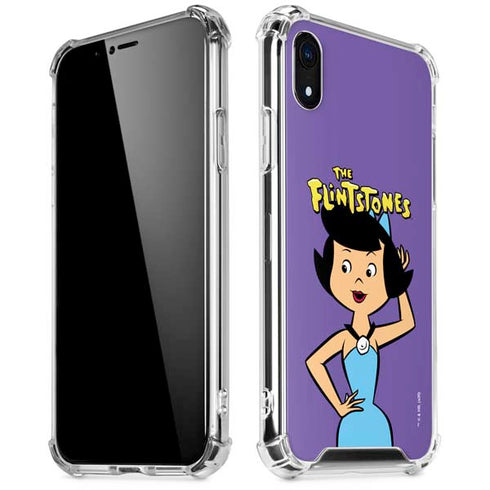 The Flinstones Betty Rubble iPhone XR Clear Case