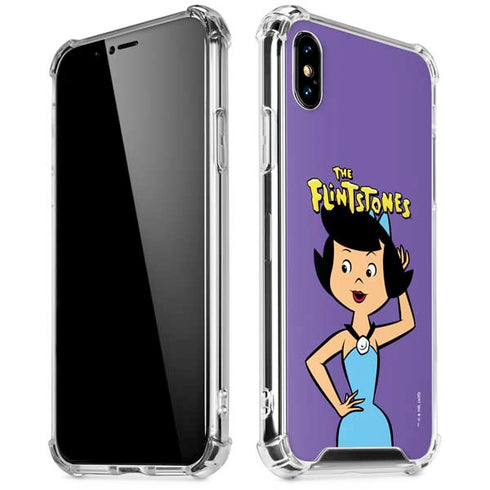 The Flinstones Betty Rubble iPhone XS Max Clear Case