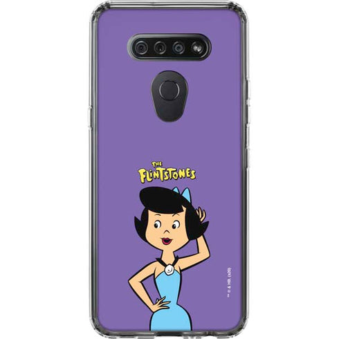 The Flinstones Betty Rubble LG K51/Q51 Clear Case
