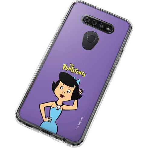 The Flinstones Betty Rubble LG K51/Q51 Clear Case