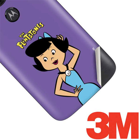 The Flinstones Betty Rubble Moto E5 Play Skin