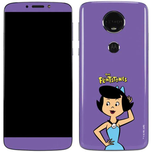 The Flinstones Betty Rubble Moto E5 Plus Skin
