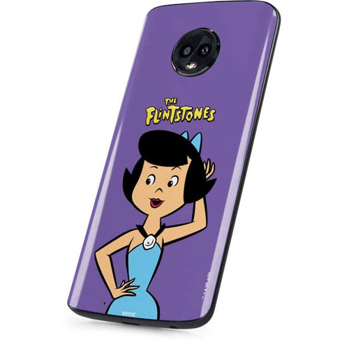 The Flinstones Betty Rubble Moto G6 Skin