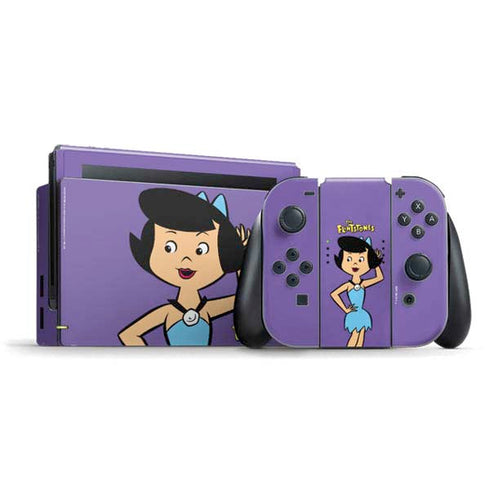 The Flinstones Betty Rubble Nintendo Switch Bundle Skin