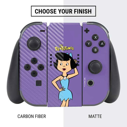 The Flinstones Betty Rubble Nintendo Switch Bundle Skin