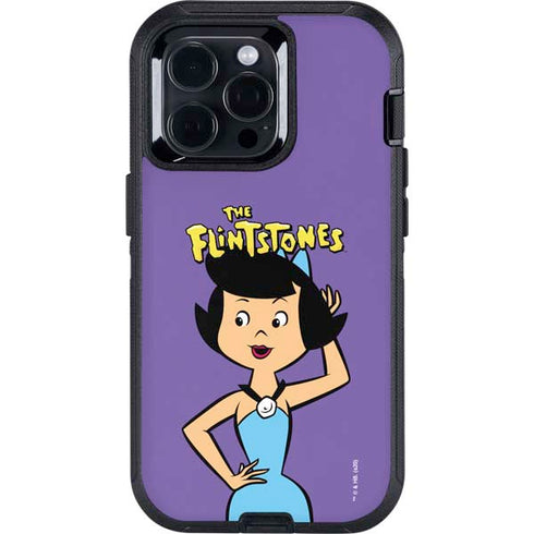 The Flinstones Betty Rubble Otterbox Defender iPhone Skin