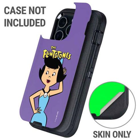 The Flinstones Betty Rubble Otterbox Defender iPhone Skin