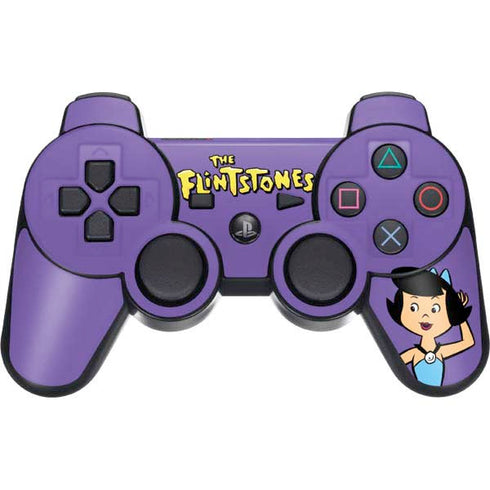 The Flinstones Betty Rubble PS3 Dual Shock wireless controller Skin
