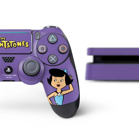 The Flinstones Betty Rubble PS4 Slim Bundle Skin