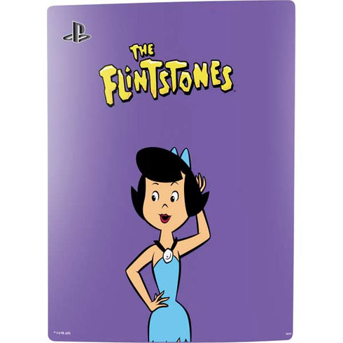 The Flinstones Betty Rubble PS5 Console Skin