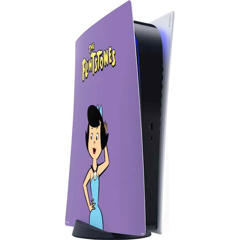 The Flinstones Betty Rubble PS5 Digital Edition Console Skin