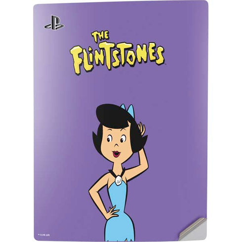The Flinstones Betty Rubble PS5 Digital Edition Console Skin