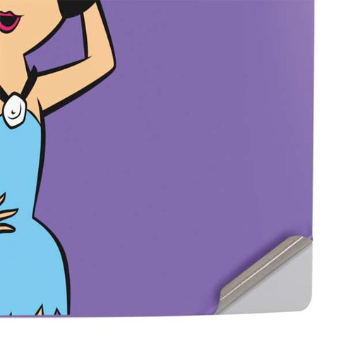 The Flinstones Betty Rubble PS5 Slim Disk Console Skin