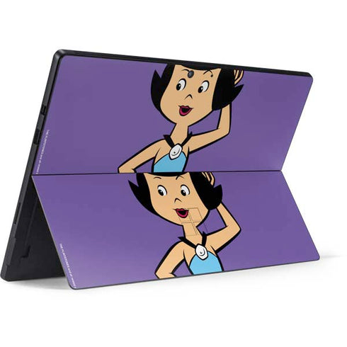 The Flinstones Betty Rubble Surface Pro 7 Skin