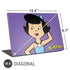 The Flinstones Betty Rubble Universal Laptop 16.6in (13.4 x 9.7in) Skin