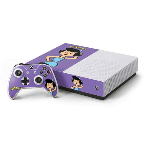 The Flinstones Betty Rubble Xbox One S All-Digital Edition Bundle Skin
