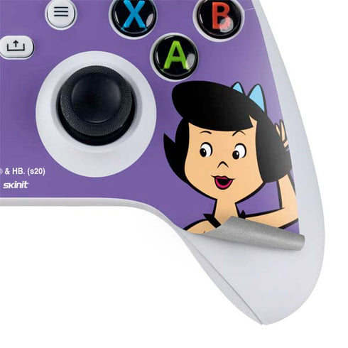 The Flinstones Betty Rubble Xbox Series S Controller Skin
