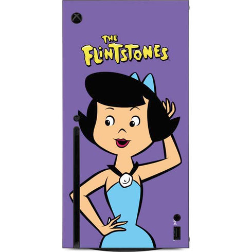 The Flinstones Betty Rubble Xbox Series X Console Skin