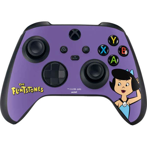 The Flinstones Betty Rubble Xbox Series X Controller Skin
