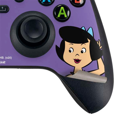 The Flinstones Betty Rubble Xbox Series X Controller Skin