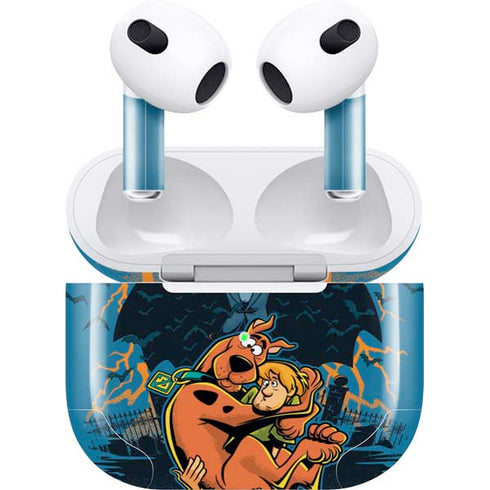 Scooby Doo Beware of Dracula Apple AirPods (3rd Gen 2021) Skin
