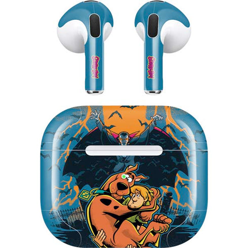 Scooby Doo Beware of Dracula Apple AirPods (3rd Gen 2021) Skin