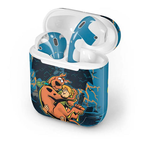 Scooby Doo Beware of Dracula Apple AirPods Skin