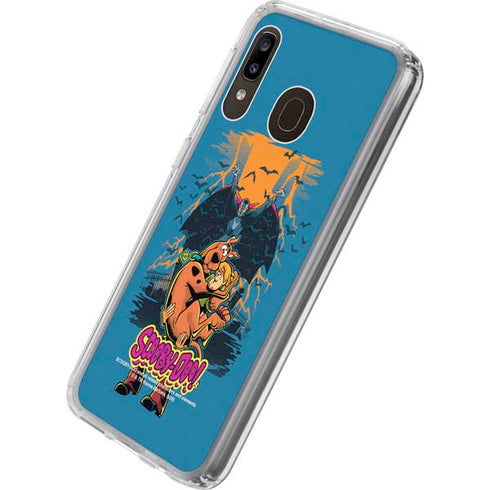 Scooby Doo Beware of Dracula Galaxy A20 Clear Case