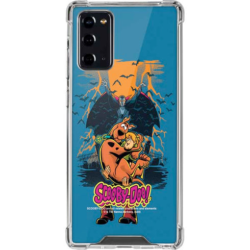 Scooby Doo Beware of Dracula Galaxy Note20 5G Clear Case