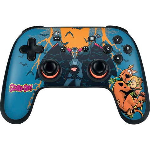 Scooby Doo Beware of Dracula Google Stadia Controller Skin