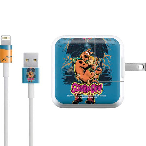Scooby Doo Beware of Dracula iPad Charger (10W USB) Skin