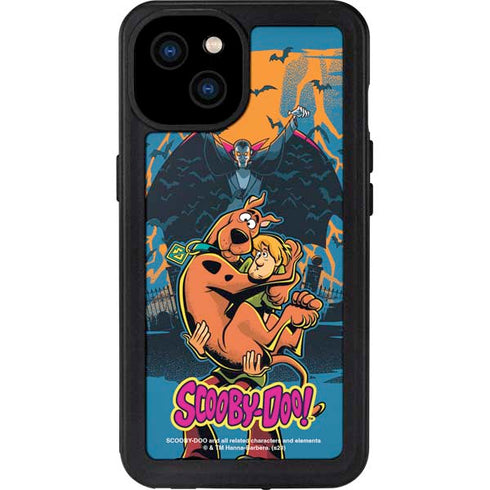 Scooby Doo Beware of Dracula iPhone 15 Plus Waterproof Case