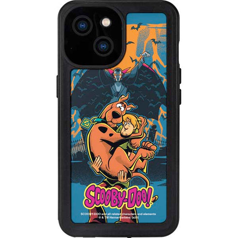 Scooby Doo Beware of Dracula iPhone 15 Waterproof Case