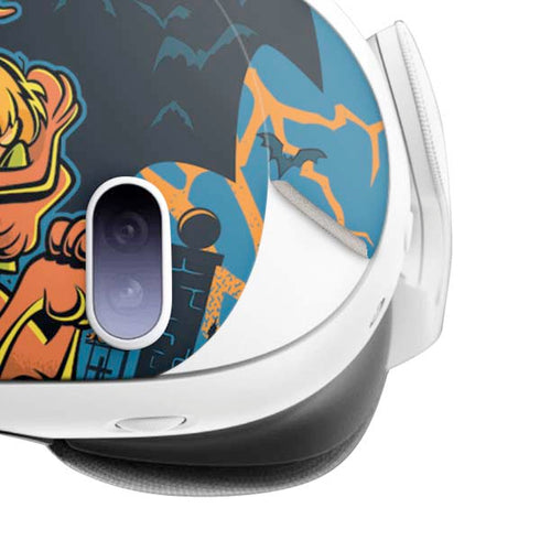 Scooby Doo Beware of Dracula Meta Quest 3 Skin