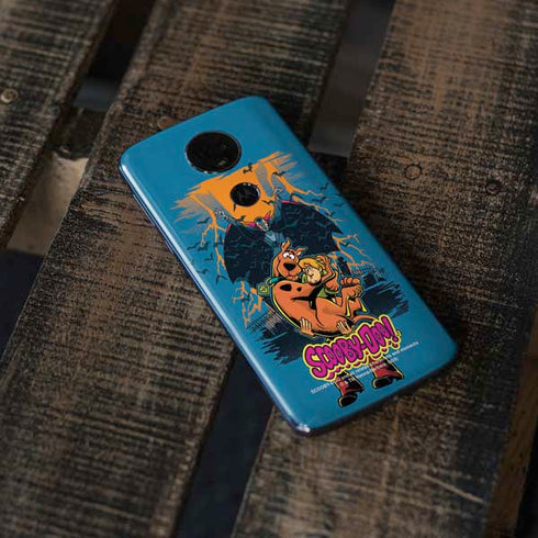 Scooby Doo Beware of Dracula Moto E5 Plus Skin