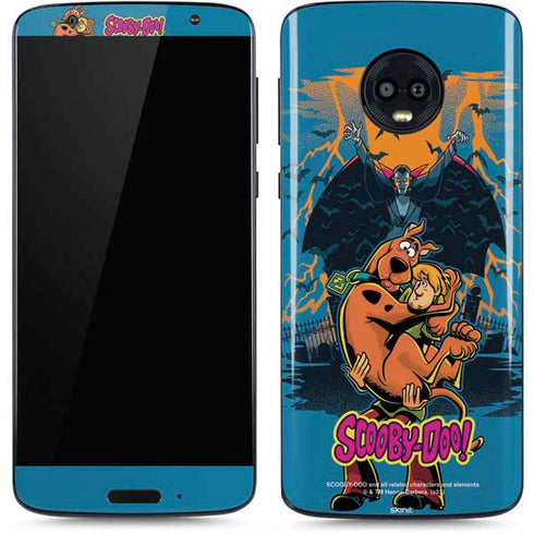 Scooby Doo Beware of Dracula Moto G6 Skin