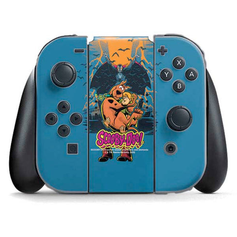 Scooby Doo Beware of Dracula Nintendo Switch (2017-2021) Joy-Con Controller Skin