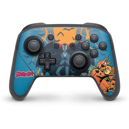 Scooby Doo Beware of Dracula Nintendo Switch Pro Controller Skin