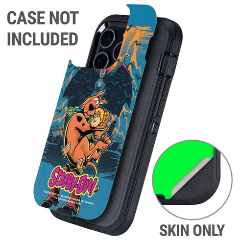 Scooby Doo Beware of Dracula Otterbox Defender iPhone Skin