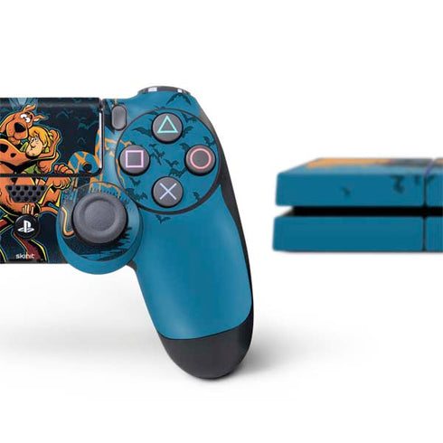 Scooby Doo Beware of Dracula PS4 Console and Controller Bundle Skin