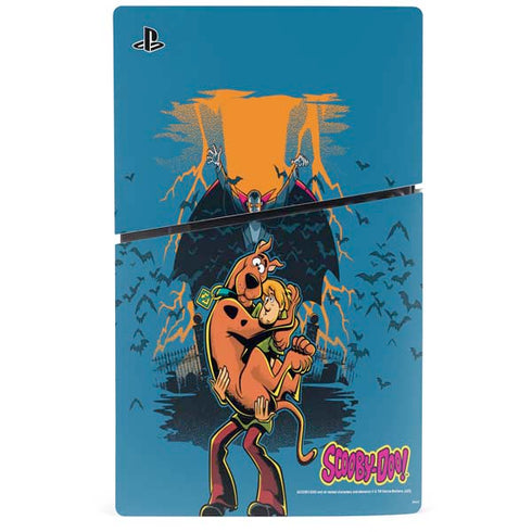 Scooby Doo Beware of Dracula PS5 Slim Digital Edition Bundle Skin