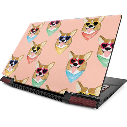 Bouffants and Broken Hearts Corgi Love Lenovo IdeaPad Skin