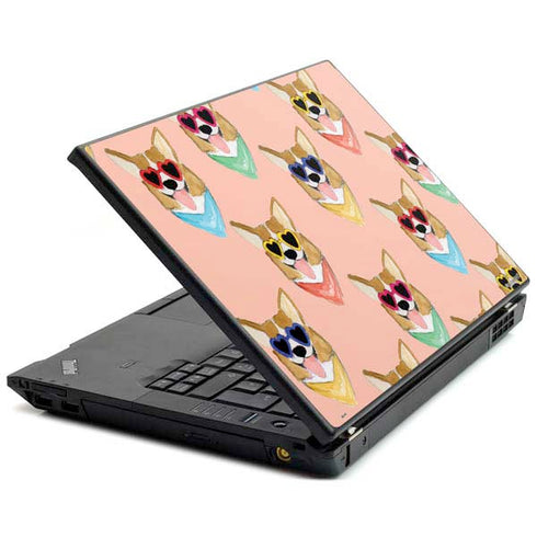 Bouffants and Broken Hearts Corgi Love Lenovo T420 Skin