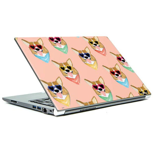 Bouffants and Broken Hearts Corgi Love Portege Z30t/Z30t-A Skin