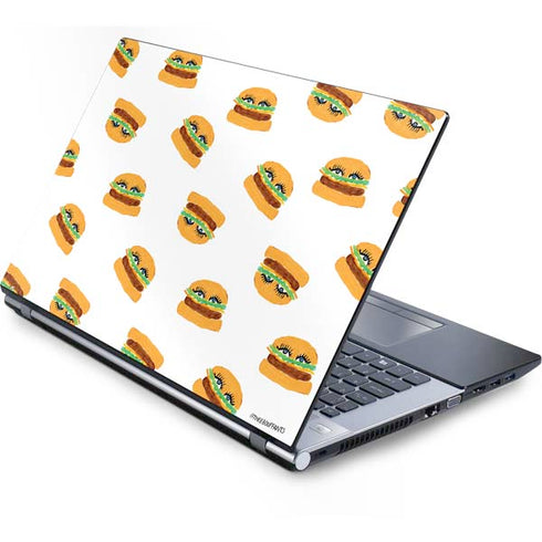 Bouffants and Broken Hearts Cute Burgers Generic Laptop Skin